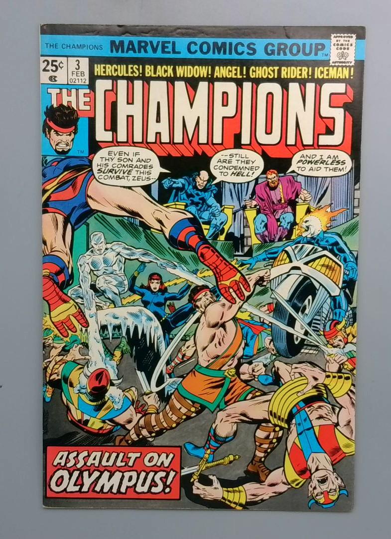 The Champions #3 Marvel 1976