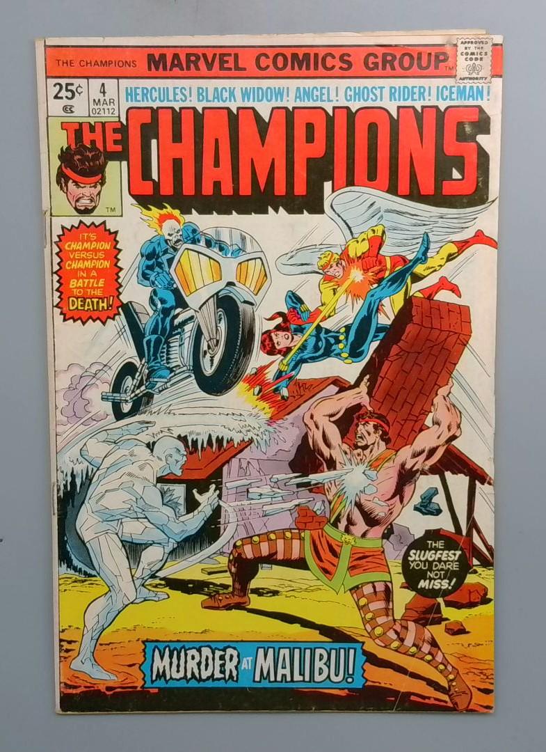 Champions #4 Marvel Comics 1976