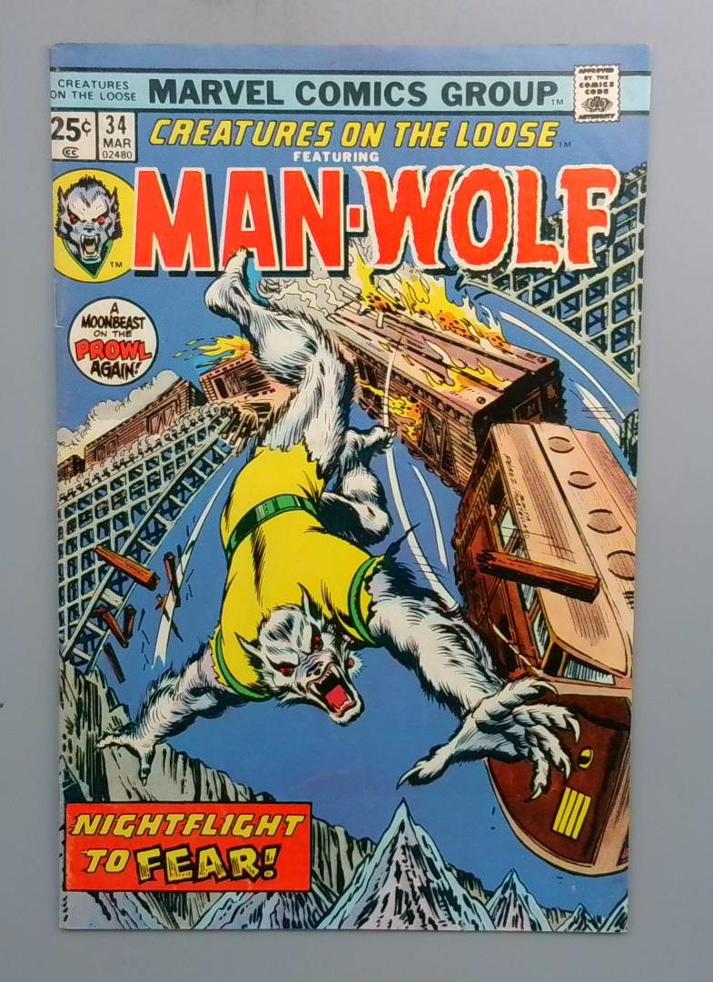 Creatures on the Loose #34 FN- Marvel 1975