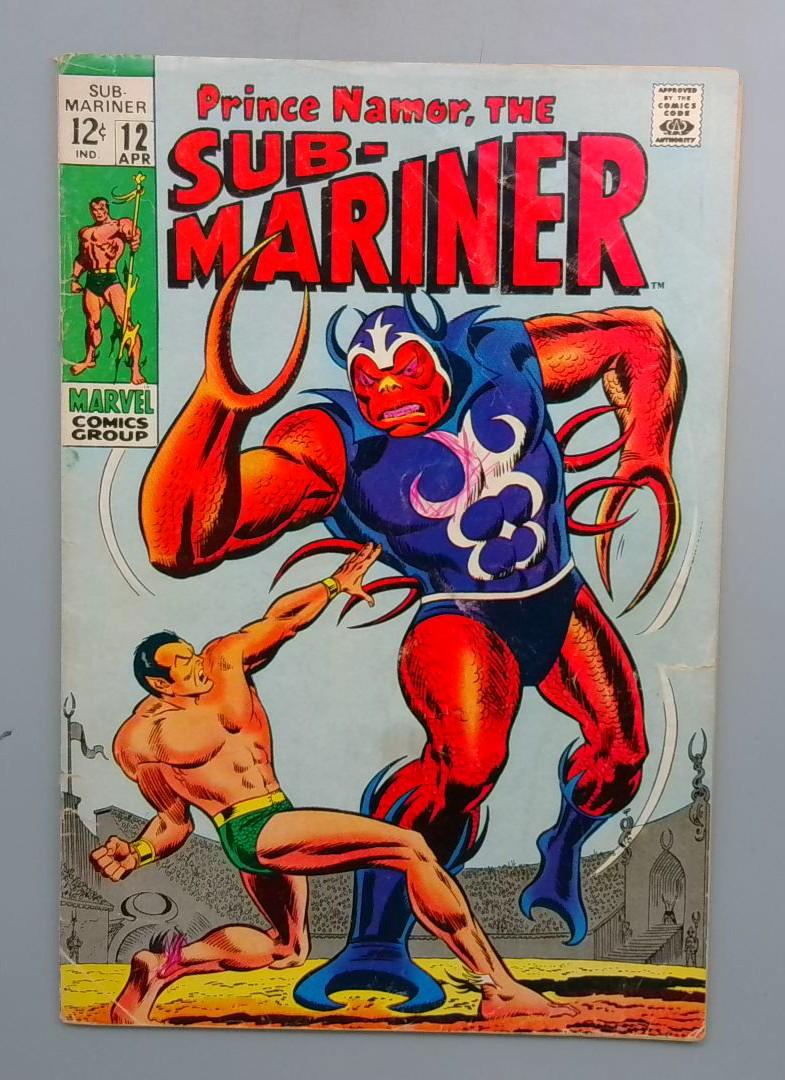 Sub-Mariner #12 Marvel April 1969