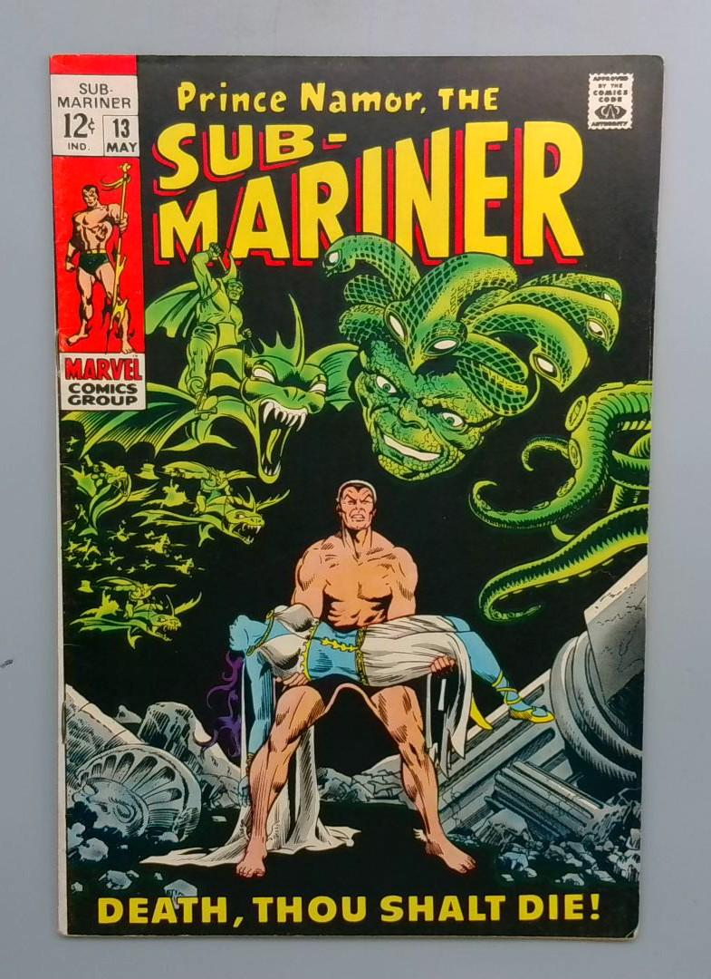 Sub-Mariner #13 1st Appearance of Gargantos Marvel 1969