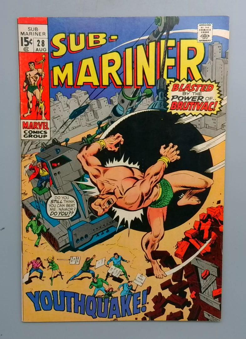 Sub-Mariner #28 Marvel 1970