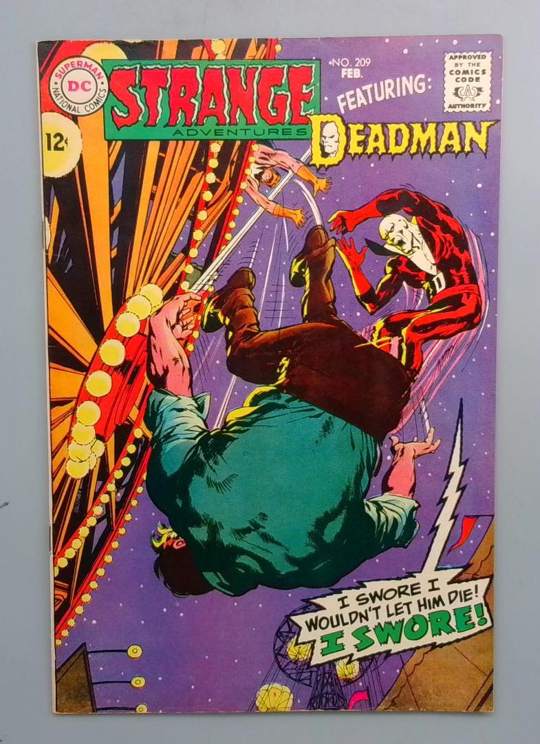 Strange Adventures #209 FN+ Neal Adams DC 1968