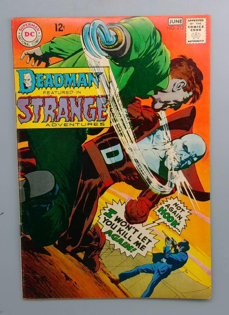 Strange Adventures #212 VG Neal Adams DC 1968