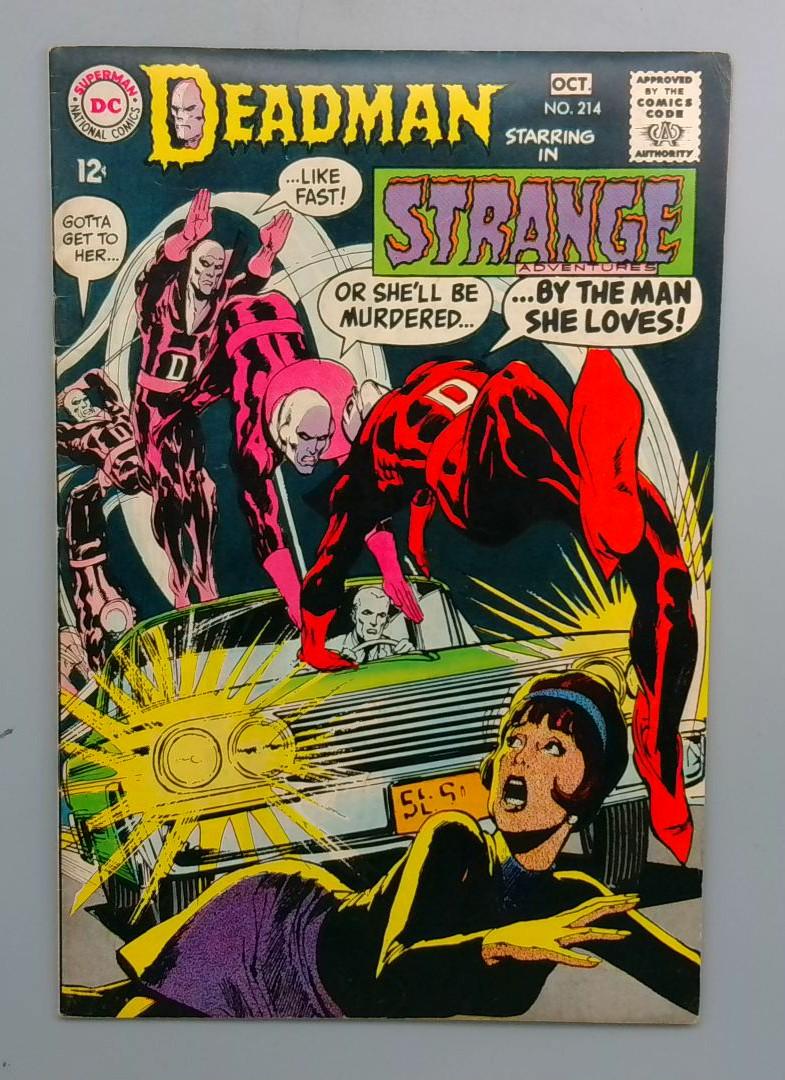 Strange Adventures #214 VG/FN Neal Adams DC 1968