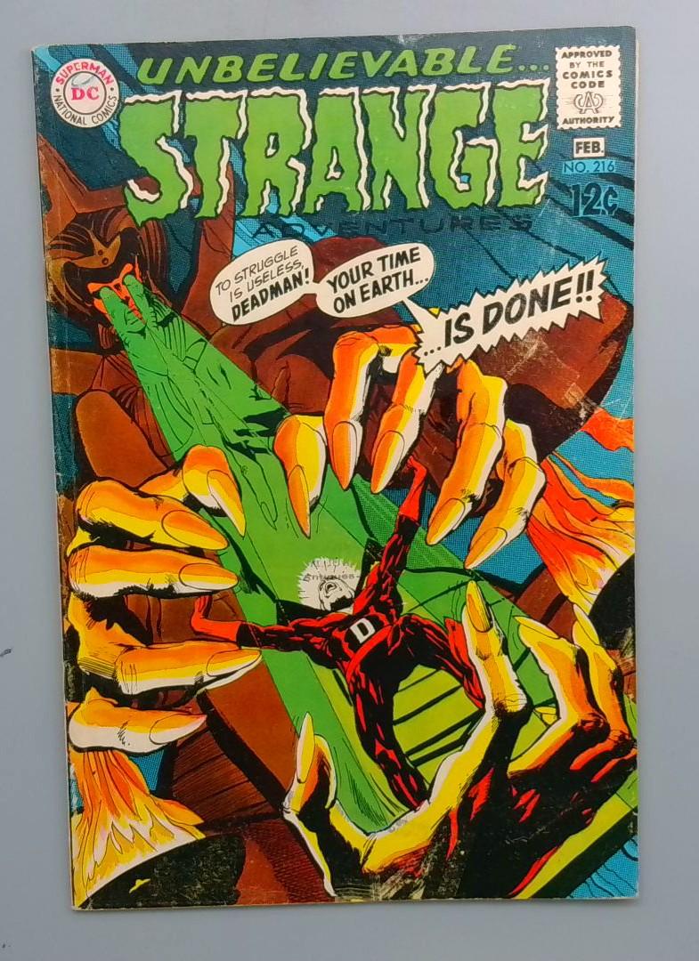 Strange Adventures #216 VG+ Neal Adams DC 1969