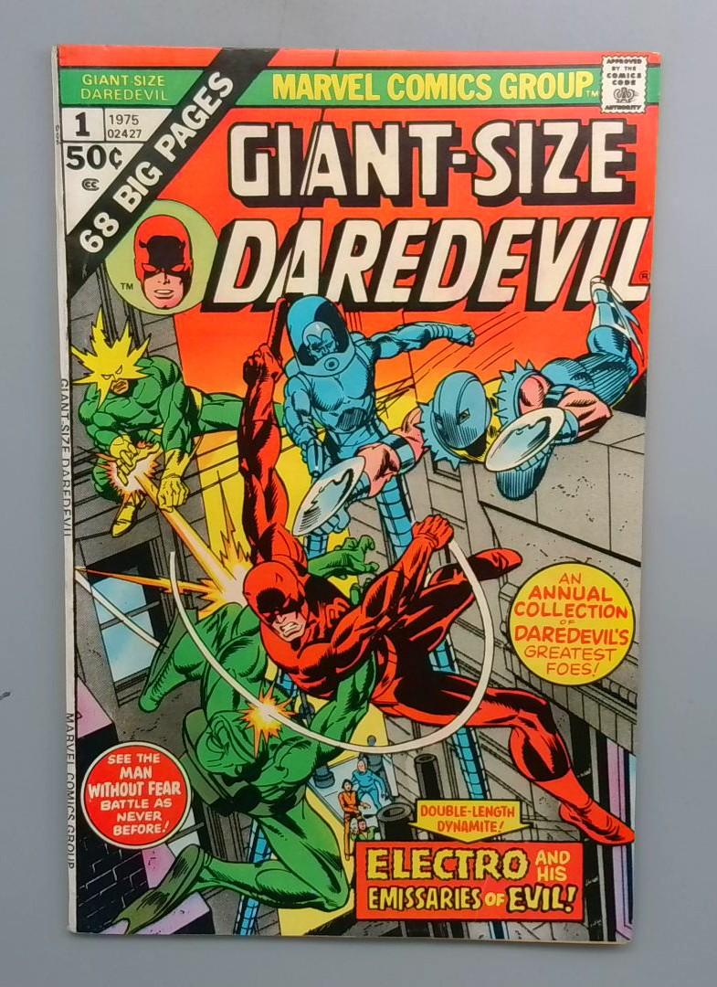 Giant-Size Daredevil #1 VF Reprint Daredevil Annual #1 Marvel 1975