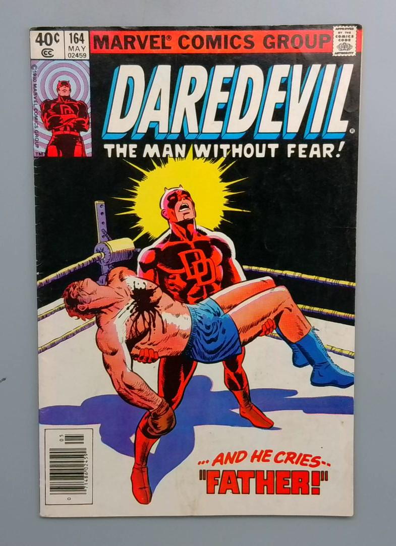 Daredevil #164b Newsstand Edition Marvel 1980