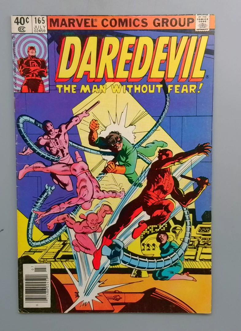 Daredevil #165 Frank Miller, Newsstand Edition Marvel 1980