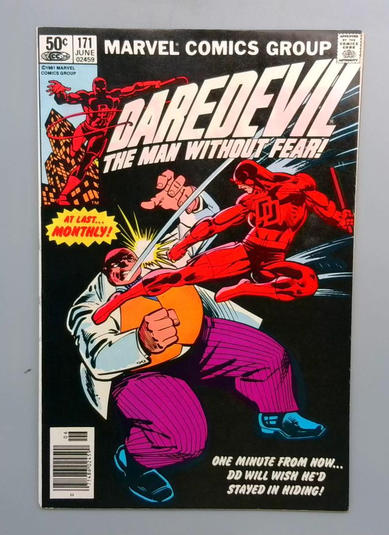 Daredevil #171 VF+, Kingpin Newsstand Edition Marvel 1981