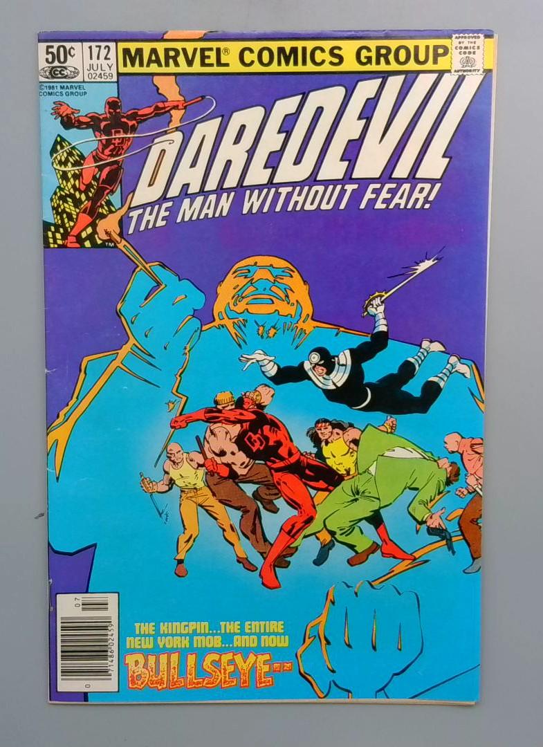 Daredevil #172 FN Newsstand Edition Marvel 1981