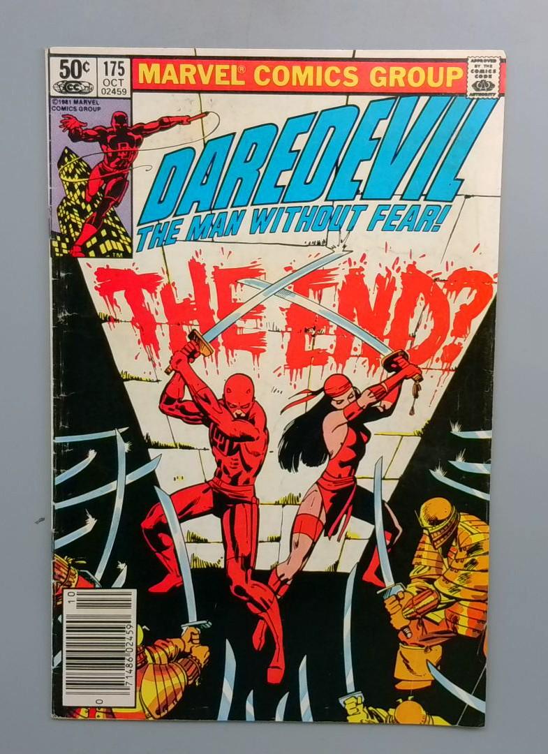 Daredevil #175 Newsstand Edition Marvel 1981