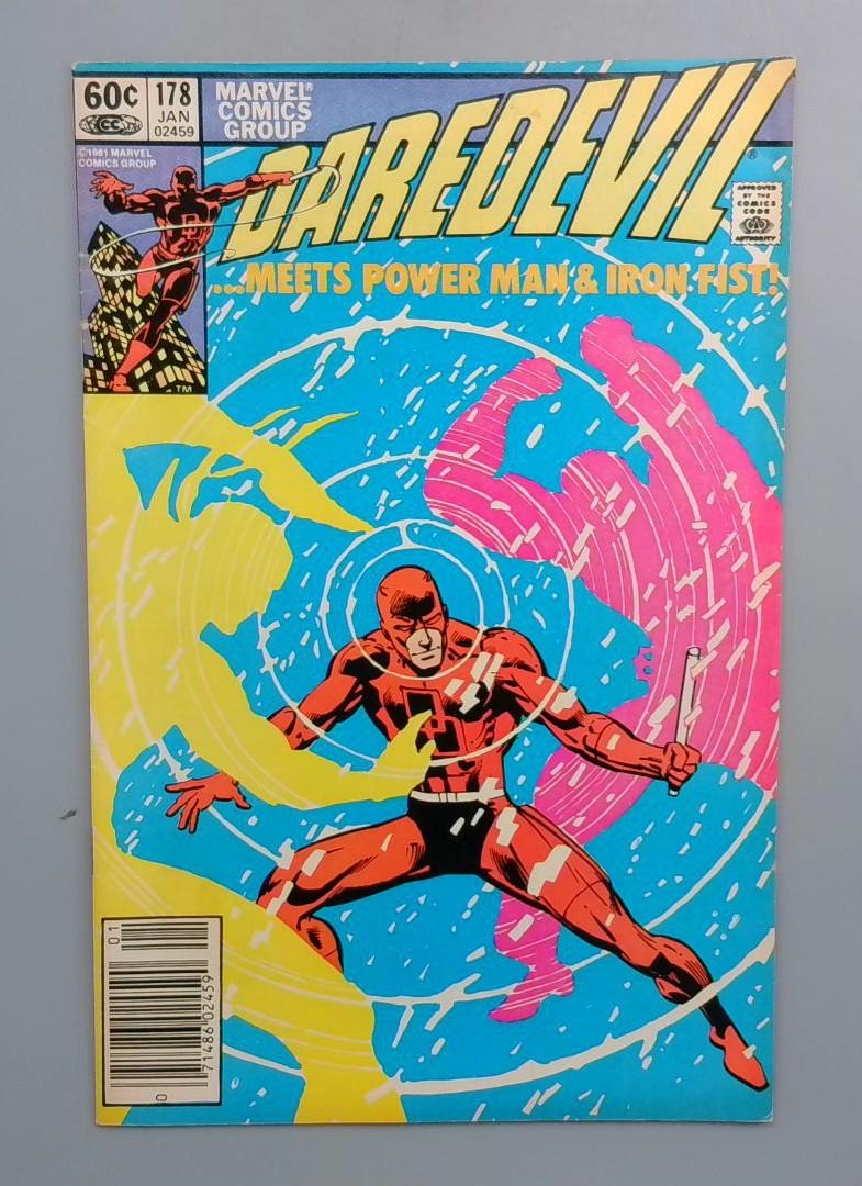 Daredevil #178 Newsstand Edition Marvel 1982