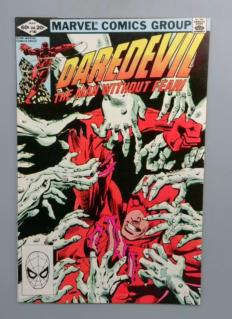 Daredevil #180 VF Frank Miller Marvel 1981