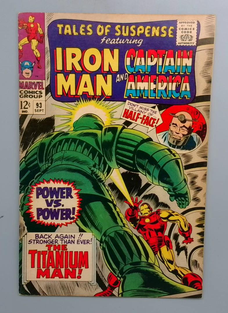 Tales of Suspense #93 VG/FN Cameo Appearance of Modok Marvel 1967