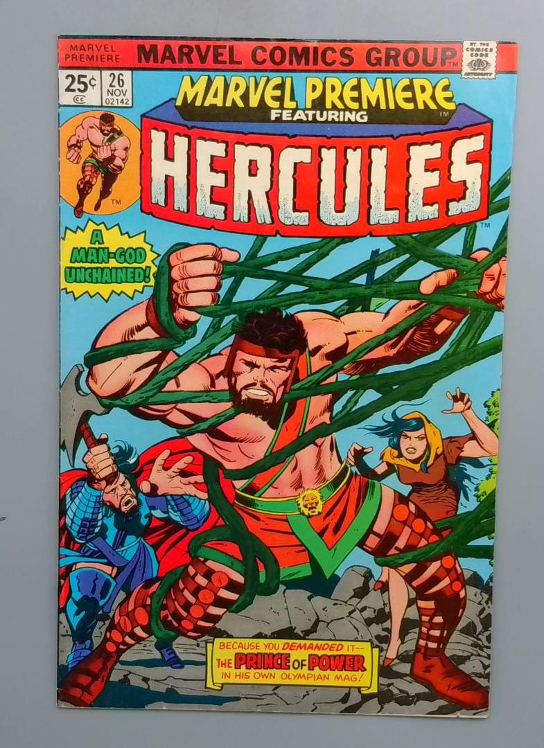 Marvel Premiere #26 Hercules Marvel 1975