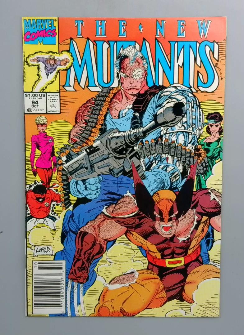 New Mutants #94 Newsstand Marvel 1983
