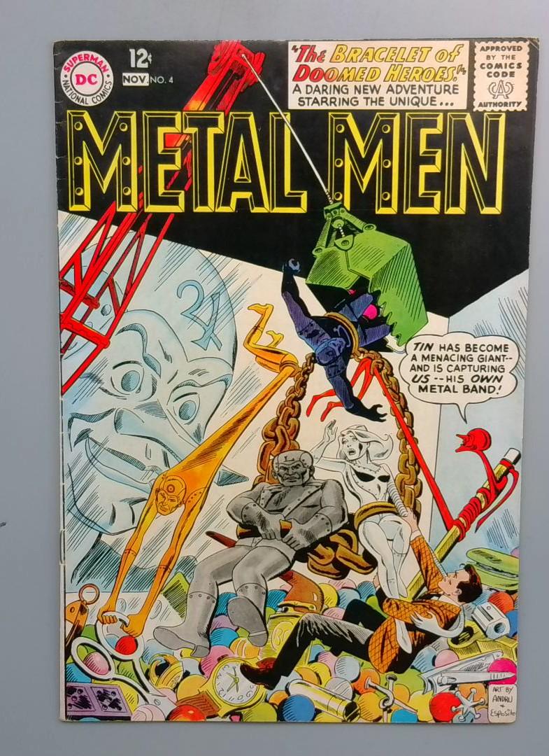 Metal Men #4 VG/FN DC 1963