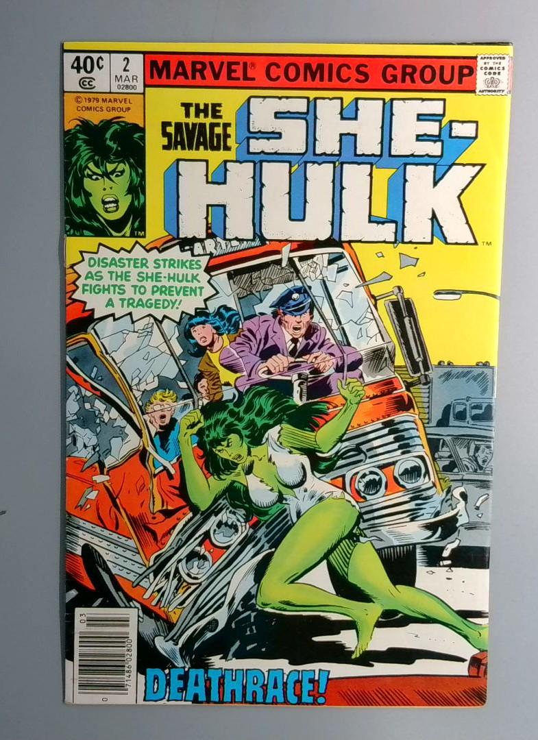 Savage She-Hulk #2 Newsstand Marvel 1980