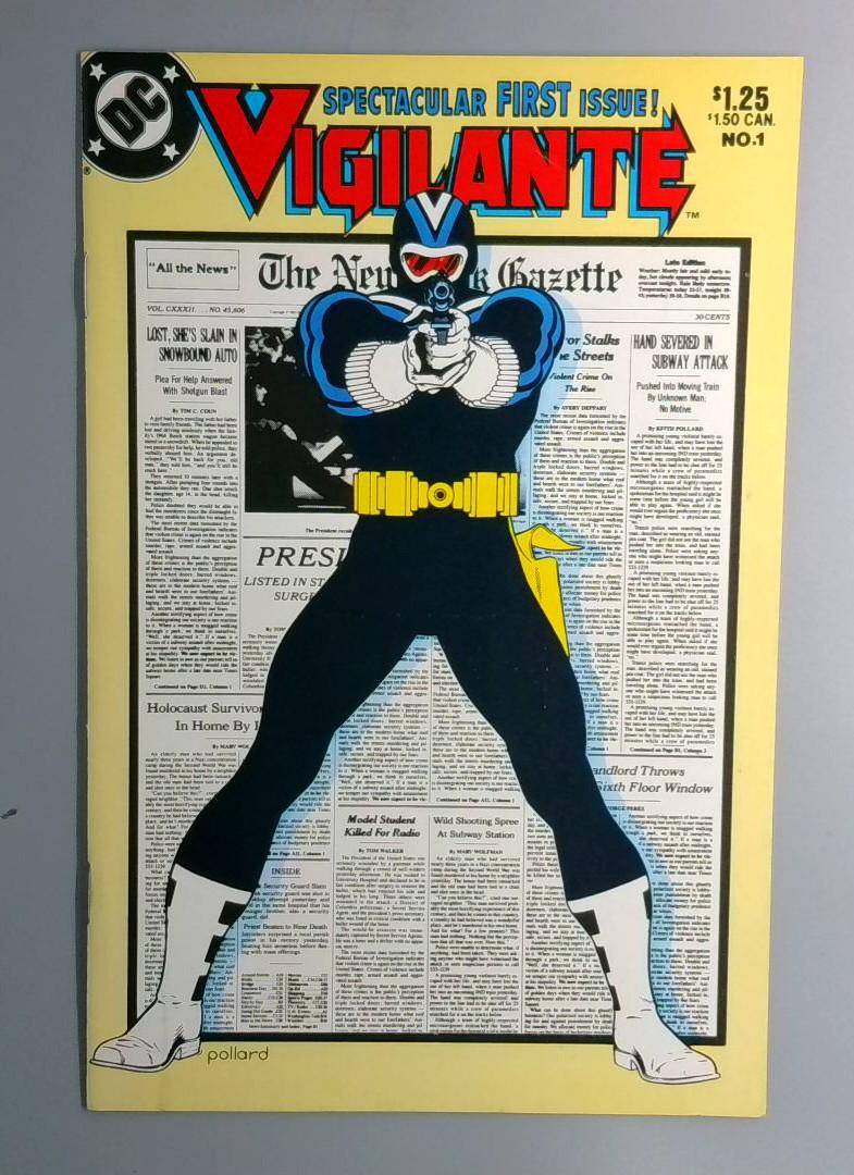 Vigilante #1 VF- 1st Issue in Self Titled Series DC 1983