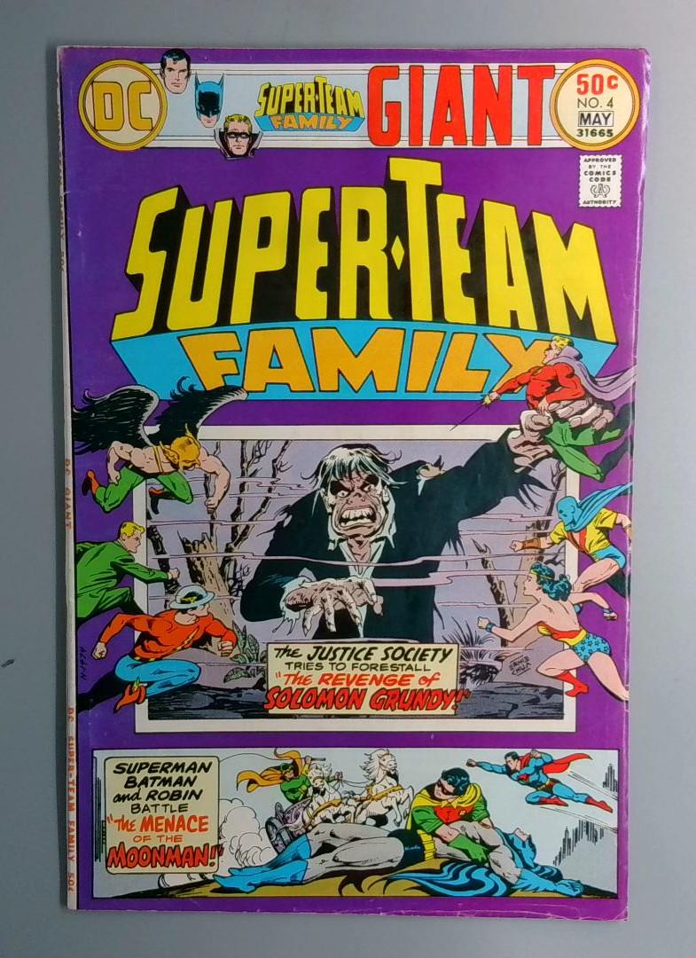 Super-Team Family #4 Solomon Grundy DC 1976