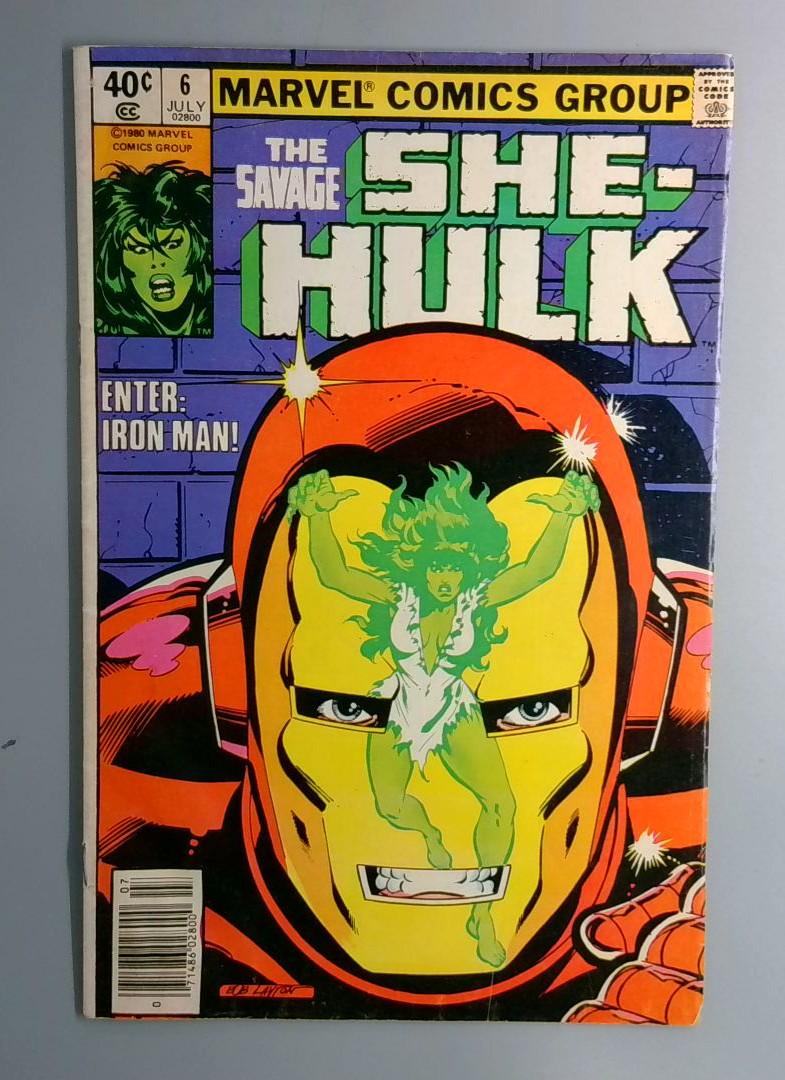 Savage She-Hulk #6 Newsstand Marvel 1980