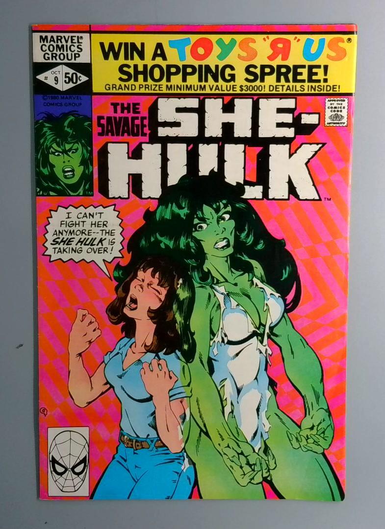 Savage She-Hulk #9 1st Appearance of Ultima Marvel 1980
