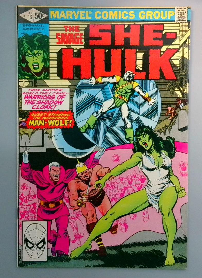 Savage She-Hulk #13 Valkyrie Brunnhilde, Man-Wolf Marvel 1981