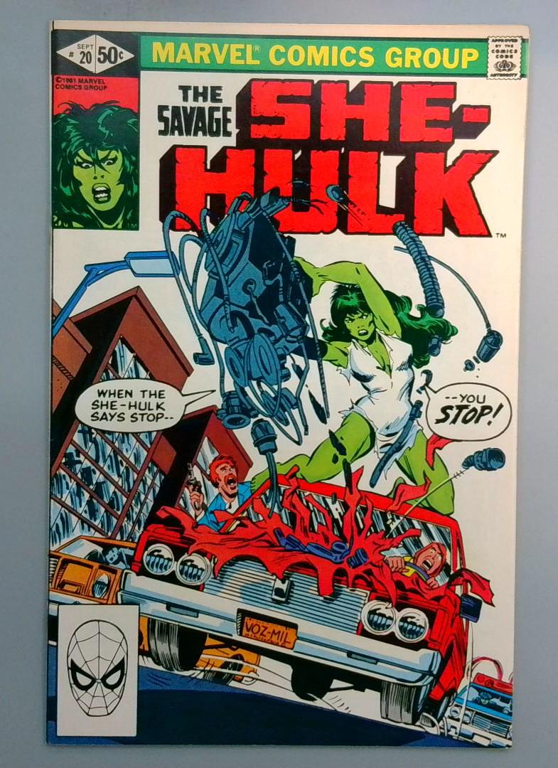 Savage She-Hulk #20 VF/NM Marvel 1981