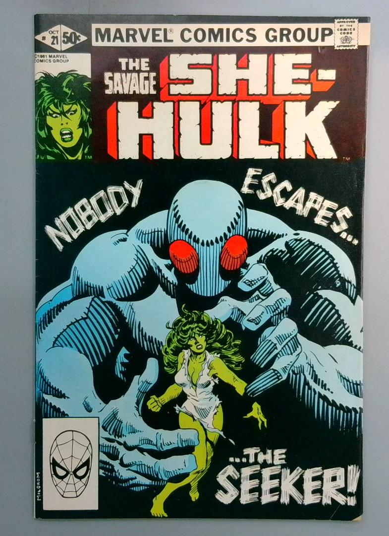 Savage She-Hulk #21 1st the Seeker Marvel 1982