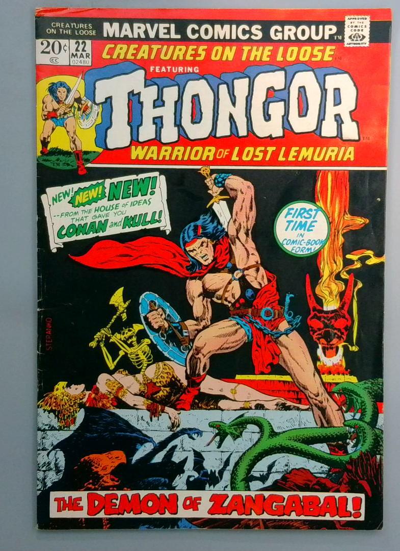 Creatures on the Loose #22 Marvel Comics 1973