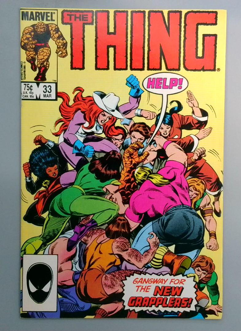Thing #33 Direct Edition Marvel 1986