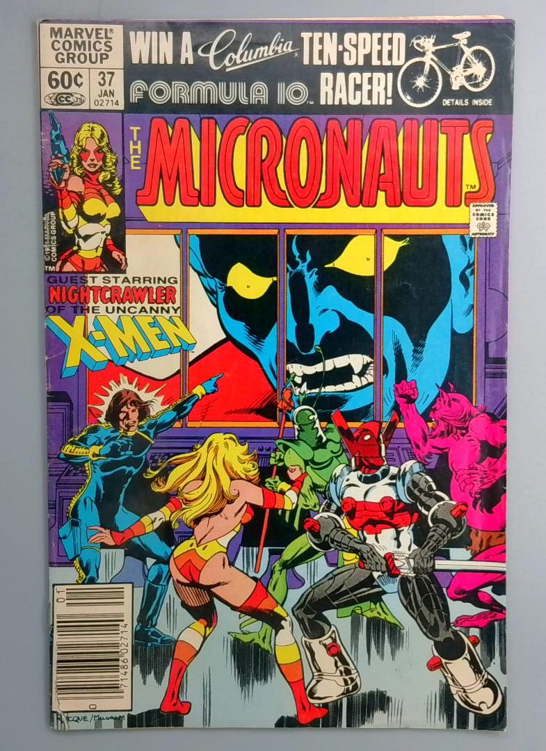 Micronauts #37 Nightcrawler Marvel 1982