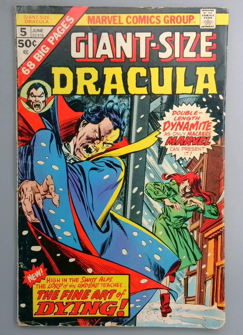 Giant-Size Dracula #5 VG+ Marvel 1975