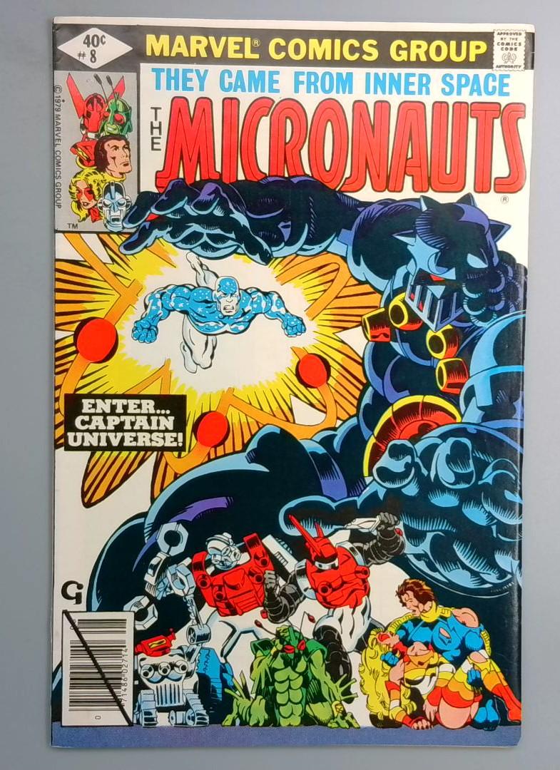 Micronauts #8 1st Capt Universe Marvel Comics Group 1979