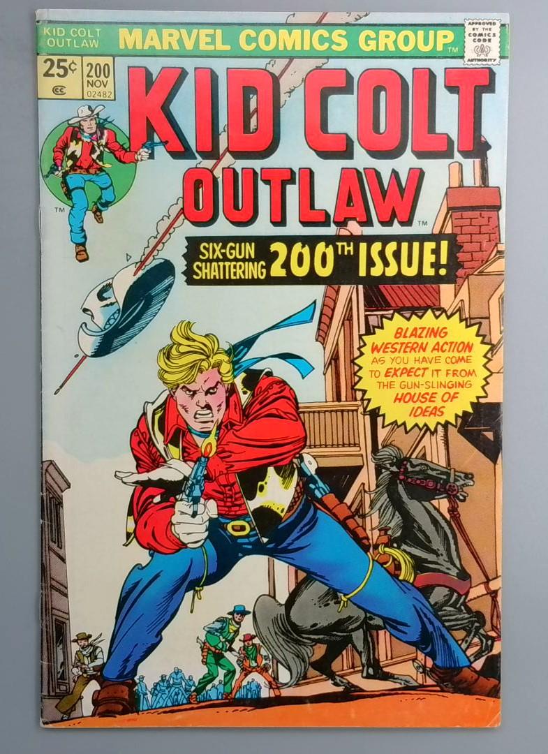 Kid Colt Outlaw #200 Marvel 1975