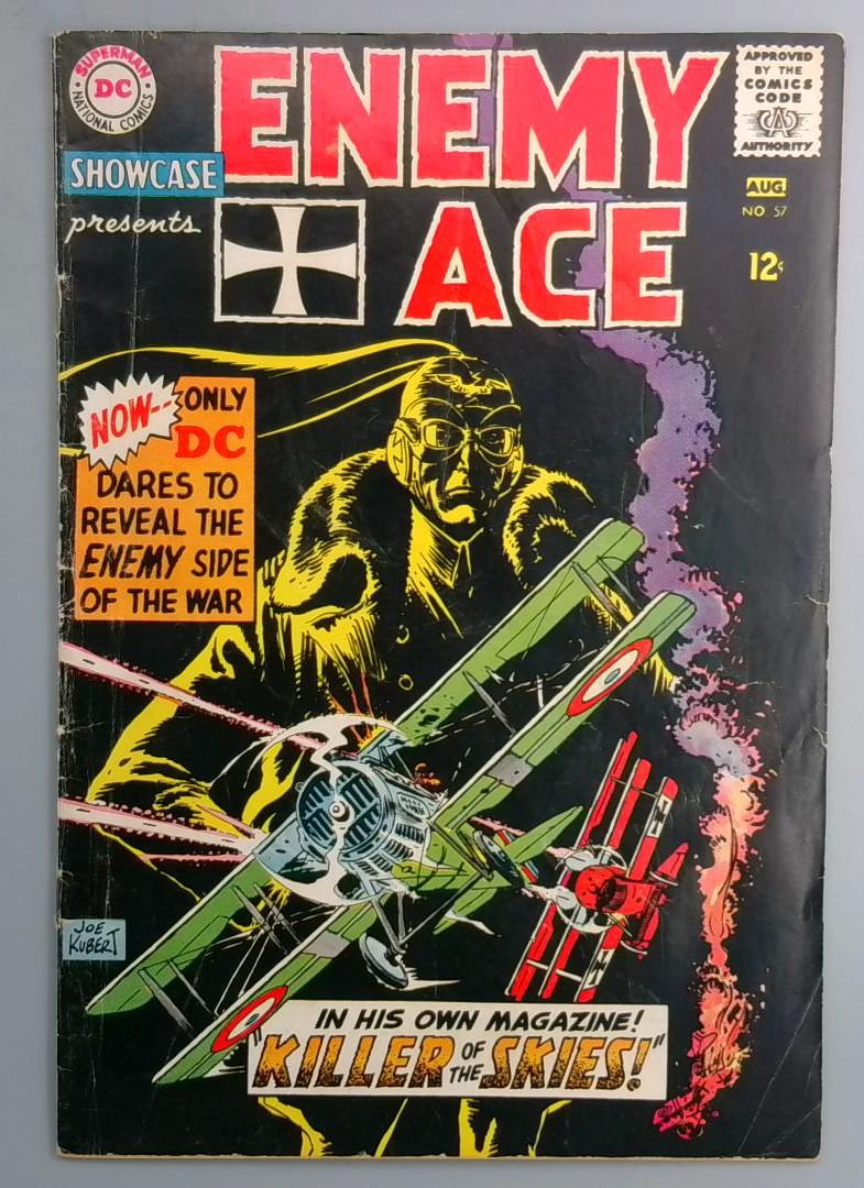 Showcase #57 VG+ Enemy Ace Appearance DC 1965