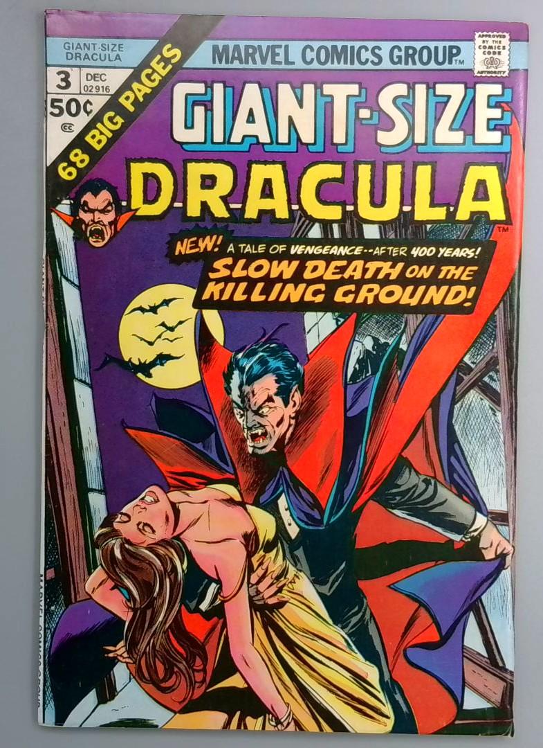 Giant-Size Dracula #3 VF+ Uncanny Tales No. 6 Marvel 1974