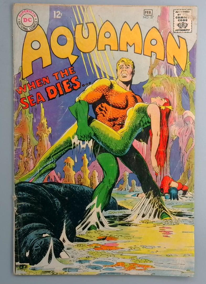 Aquaman #37 1st Appearance of the Scavenger DC 1968