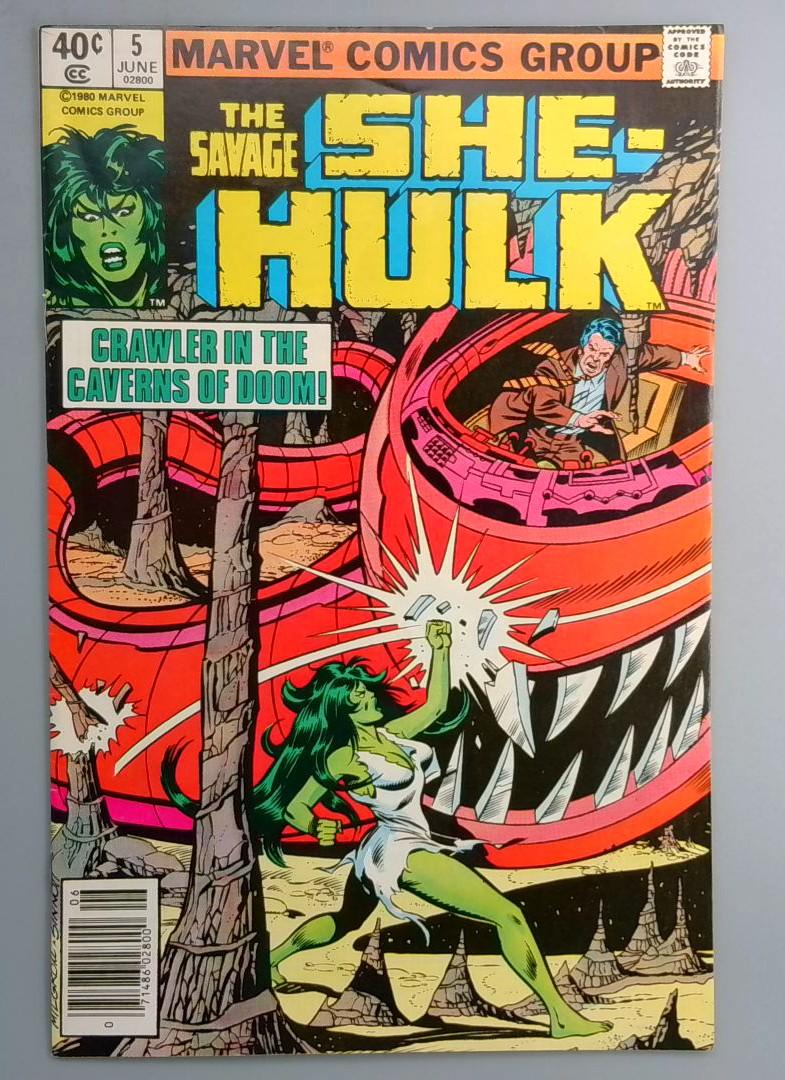 Savage She-Hulk #5 Newsstand Edition Marvel 1980