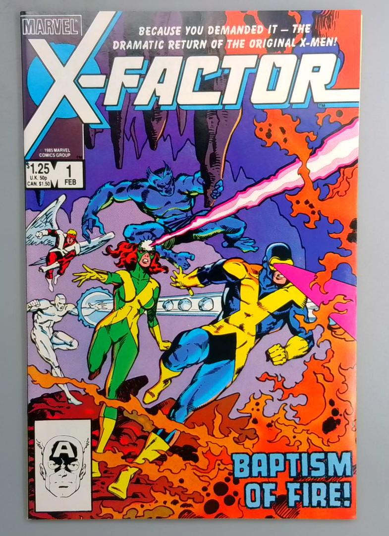 X-Factor #1 VF/NM Marvel 1986