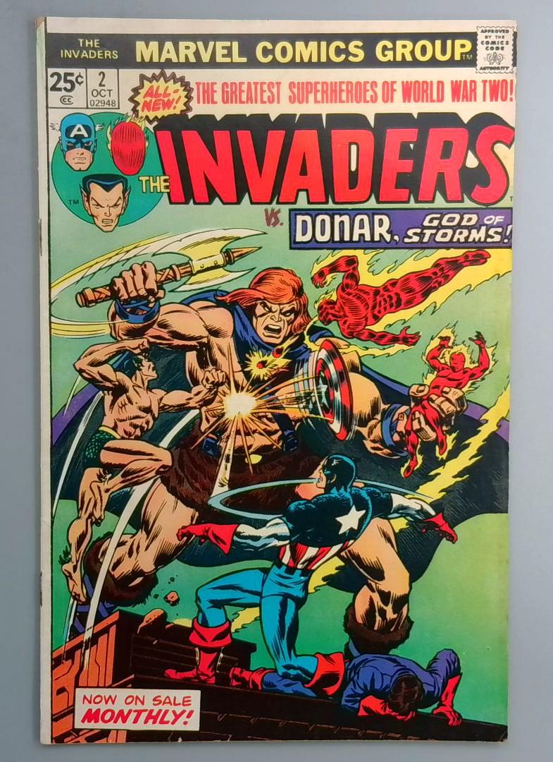 Invaders #2 Marvel 1975