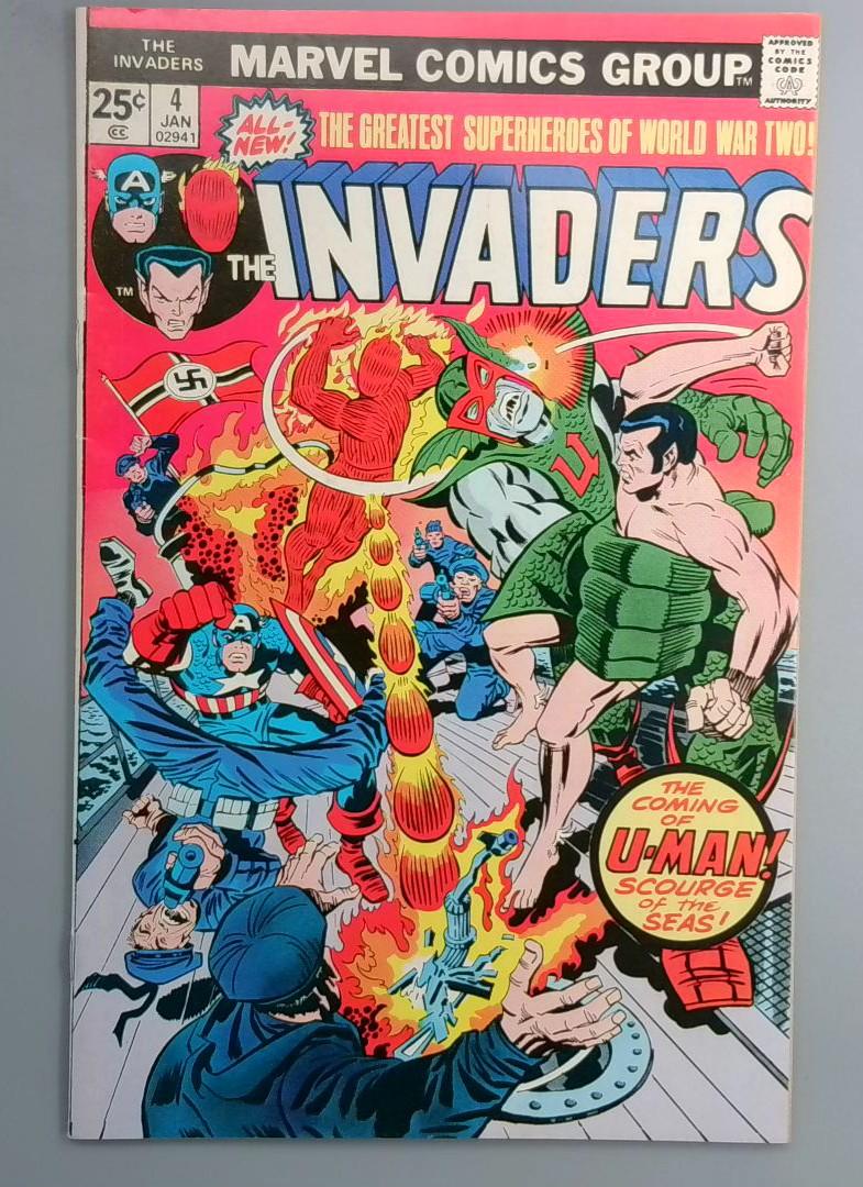 Invaders #4 Marvel 1976