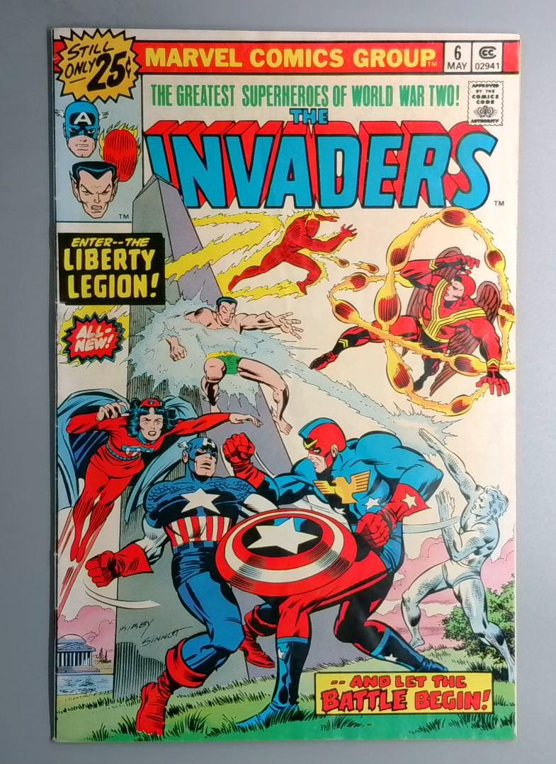 Invaders #6 Marvel May 1977