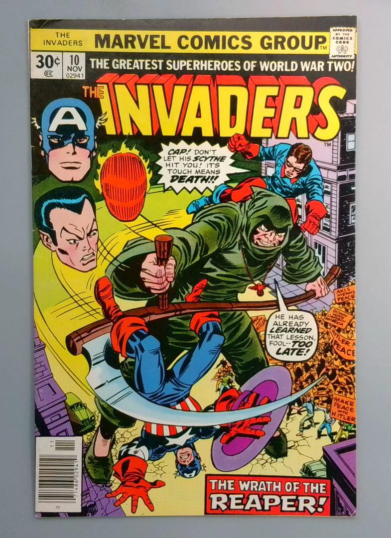 Invaders #10 Reprints Captain America Comics Marvel 1976
