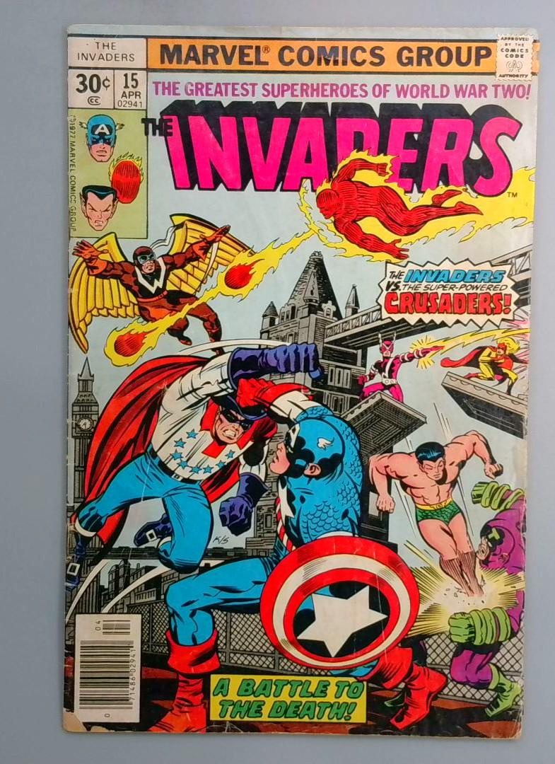 Invaders #15 Marvel 1977