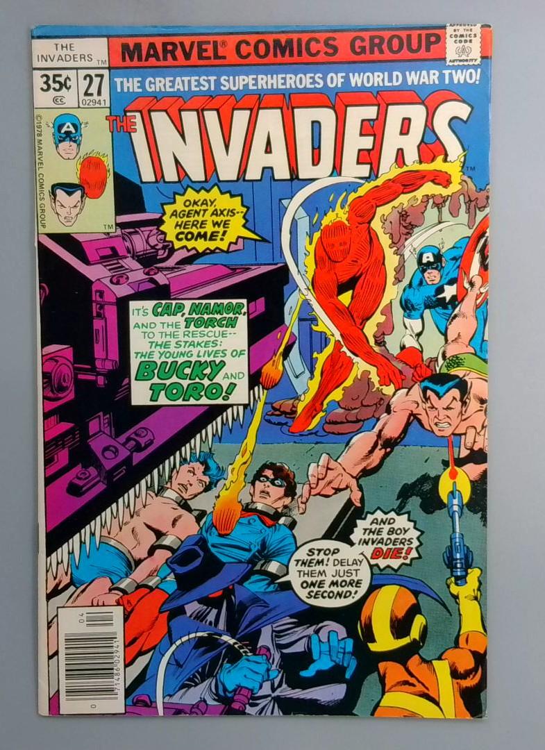 Invaders #27 Marvel 1978