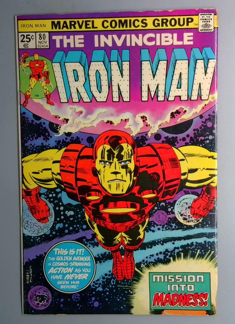 Iron Man #80 Classic Jack Kirby Cover Marvel 1976