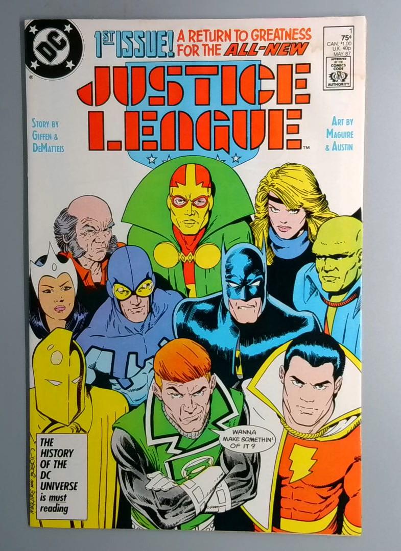 Justice League #1 DC 1987