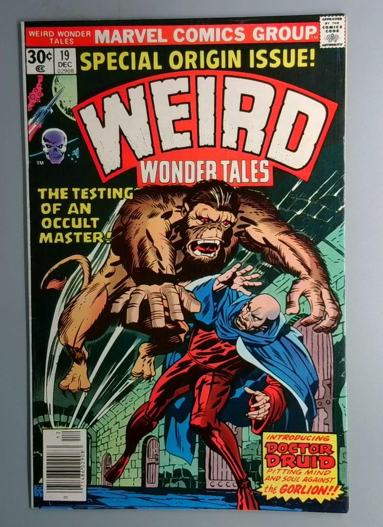Weird Wonder Tales #19 FN- Groot's Origin, 1st Dr Druid Marvel Comics 1976